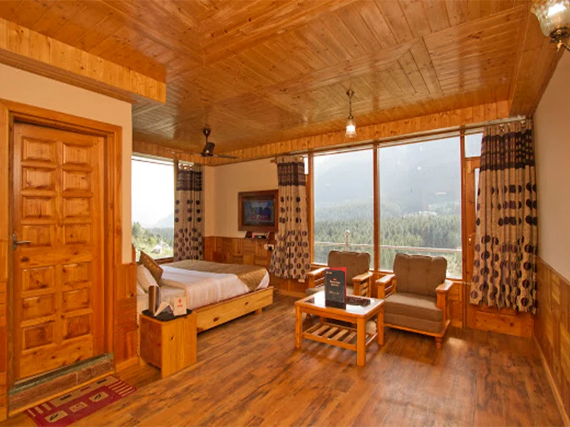 3 star hotels in manali -Namaste Inn Beas Valley -Luxury Balcony Room